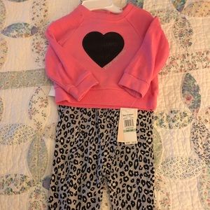💜Juicy Couture 18M pink/leopard print Outfit 💜